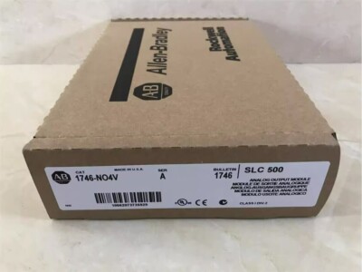ALLEN BRADLEY 1746-NO4V /A SLC 500 4-PT ANALOG OUTPUT MODULE 1746-N04V 1746NO4V