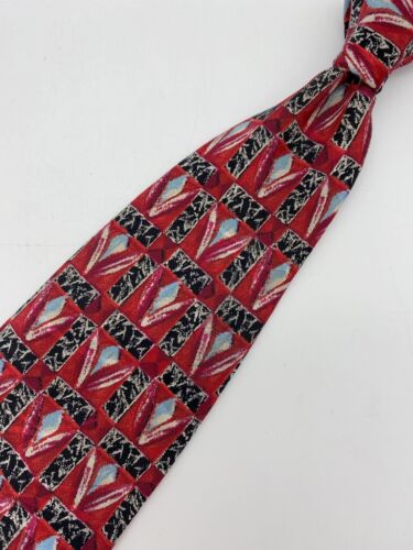 Brioni Men's Tie in 100% Silk Hand Sewn Italy 59 … - image 1