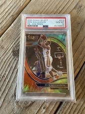 2020-21 Panini Select Courtside Tie Dye #213 Zion Williamson 1/25 Jersey Number#