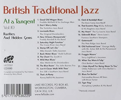 At A Tangent Vol. 10 Rarities & Hidden Gems by VARIOUS ARTISTS