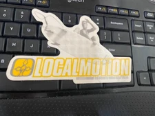 Local Motion Hawaii Surfing Vintage sticker/ RARE Logo Vintage Surfing STICKER