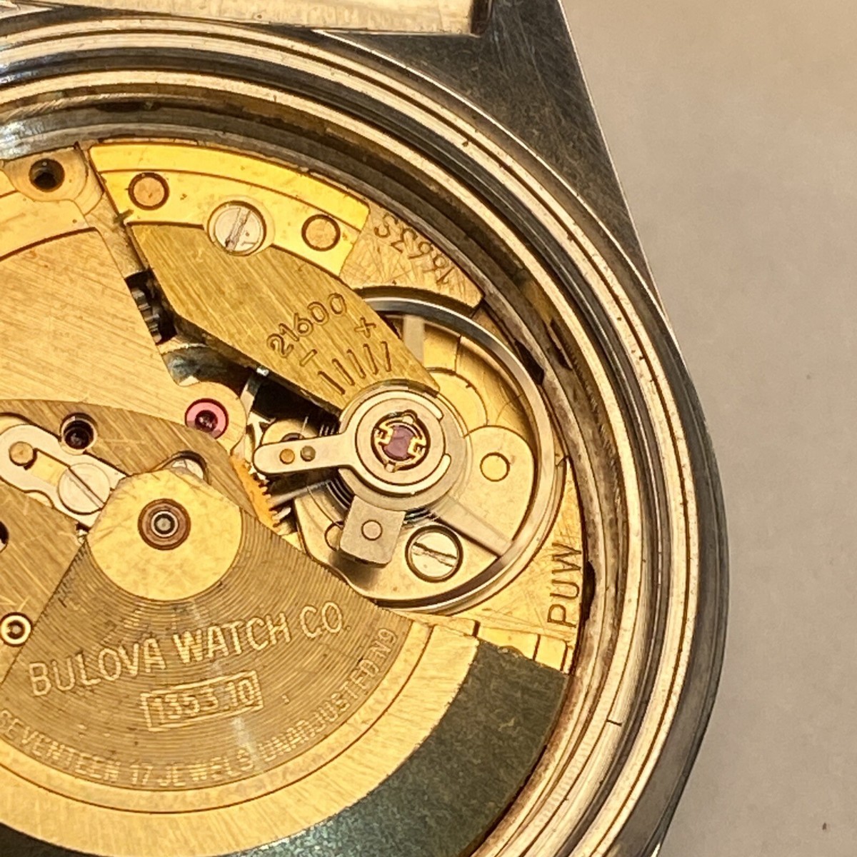 【レア】ブローバ/SET-o-matic/デイデイト/自動巻/メンズ腕時計/ BULOVA Set-O-Matic Dual Day 17 Jewels Automatic Watch Cal