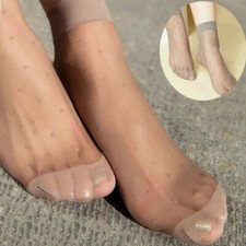 Calze a pois 10 calze donna calze elastiche alla caviglia paia pois corte ultrasottili