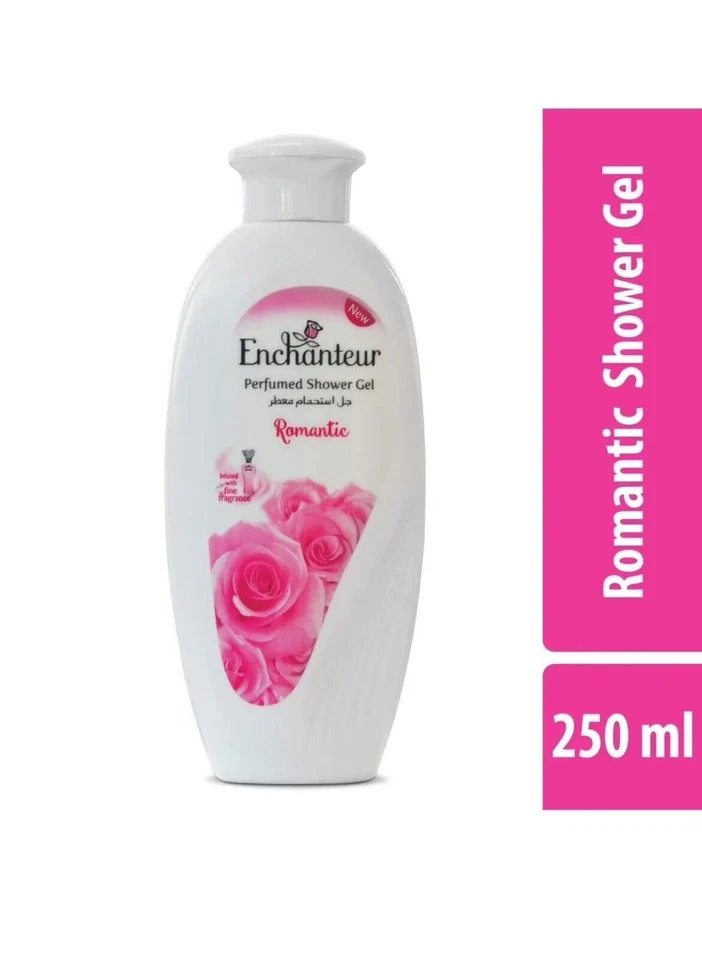 Enchanteur Romantic Gel douche parfumé (gel douche) pour femme, 250 ml avec... - Photo 1/2