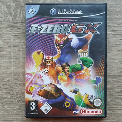 F-Zero GX in OVP mit Anleitung Nintendo Gamecube (CD mit vielen Kratzern)