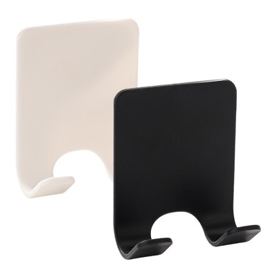 Razor Holder Shaver Hook Hanger Stand(2 Pack) Bathroom Self Adhesive Hook