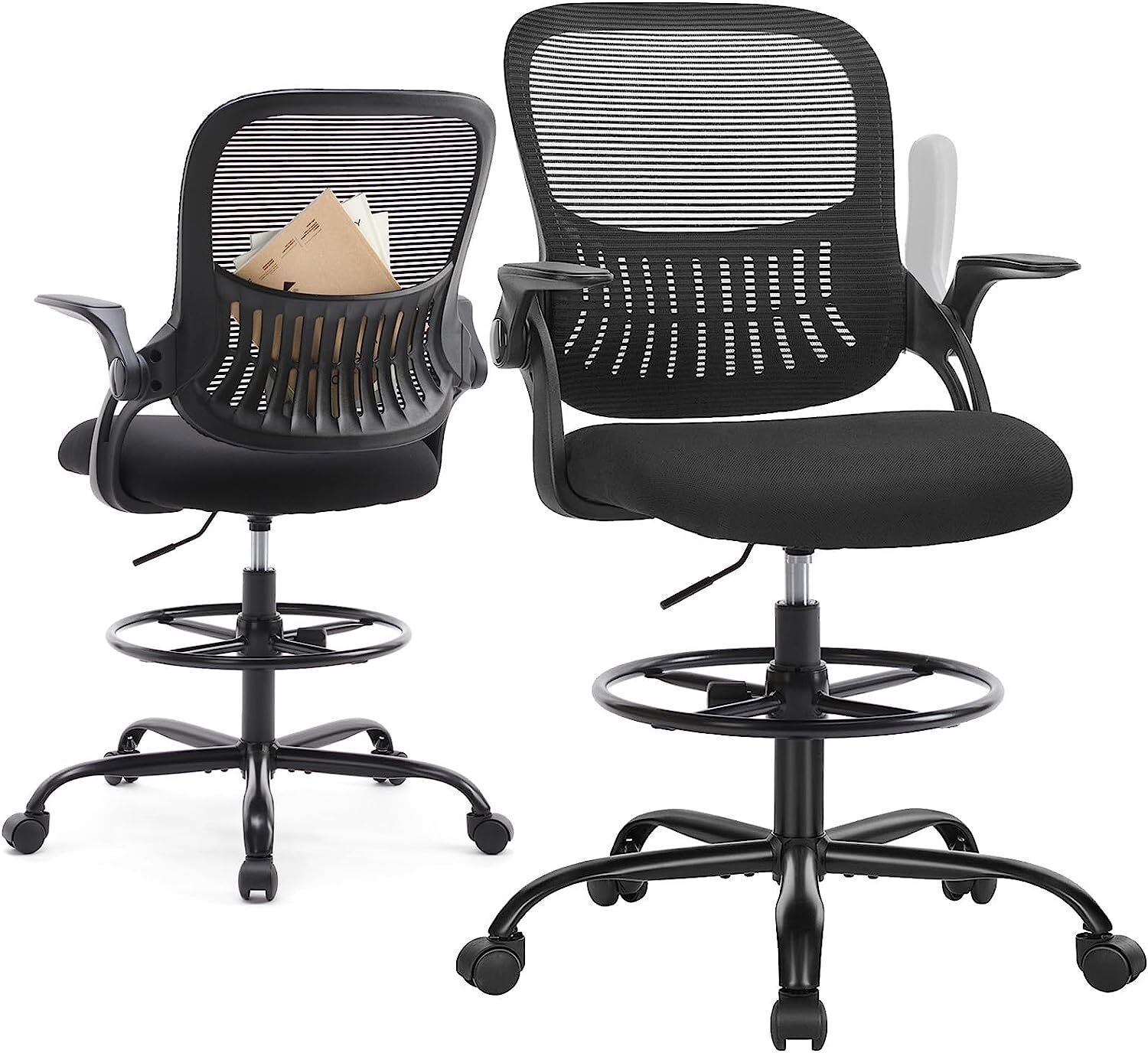 Ergonomic Design With Flip Up Armrest