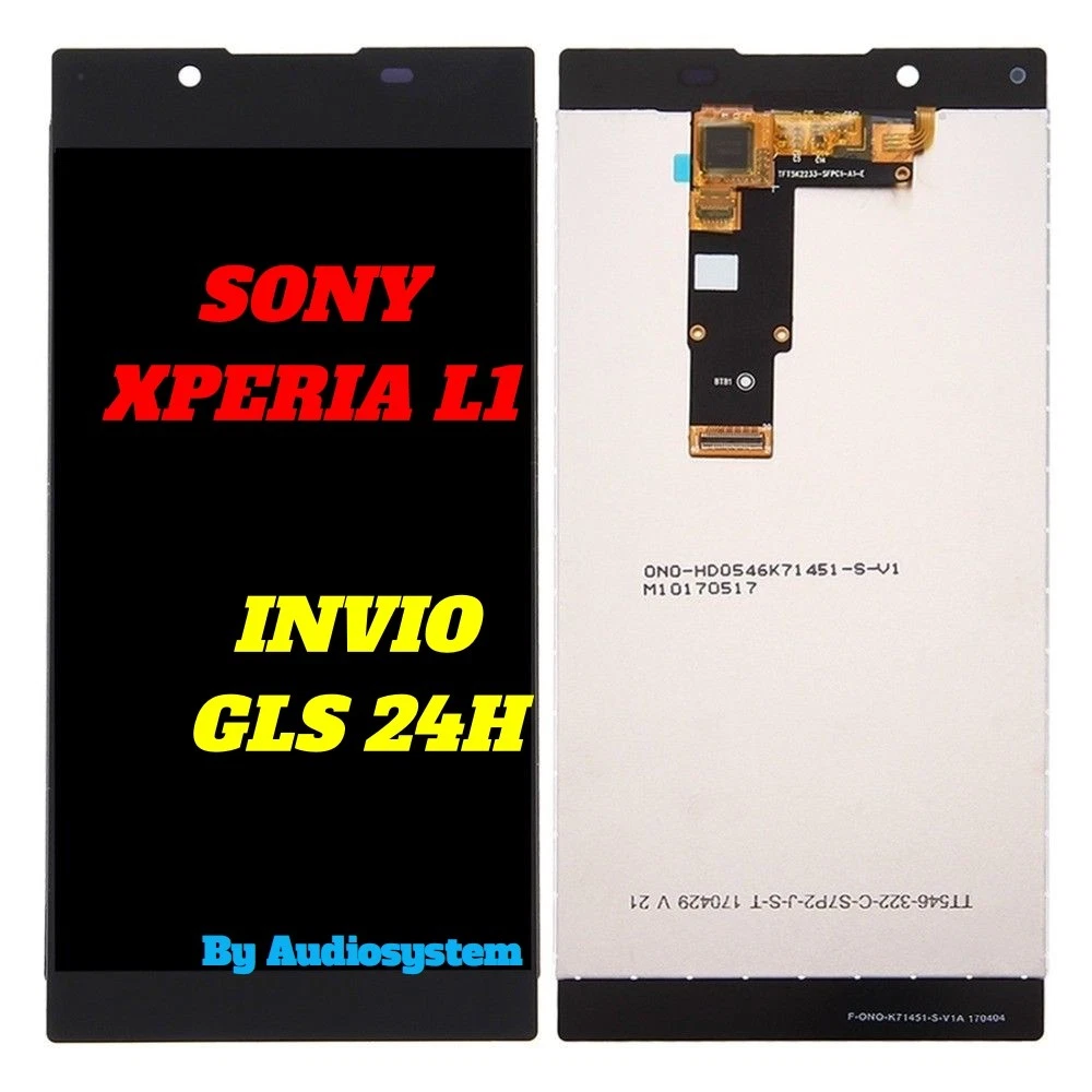 Vitre écran tactile et LCD assemblés pour Sony XZ2 H8216