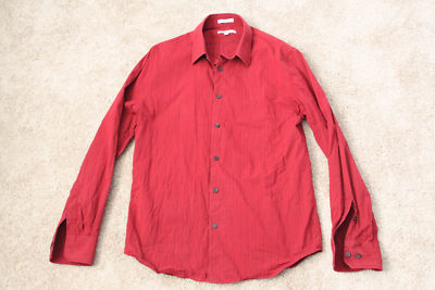 black pinstripe dress shirt