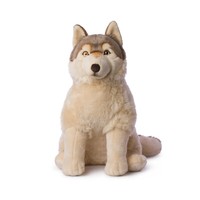 Wwf PlüSchtier Wolf Sitzend 70Cm Kuscheltier Stofftier RiesenplüSch Groß