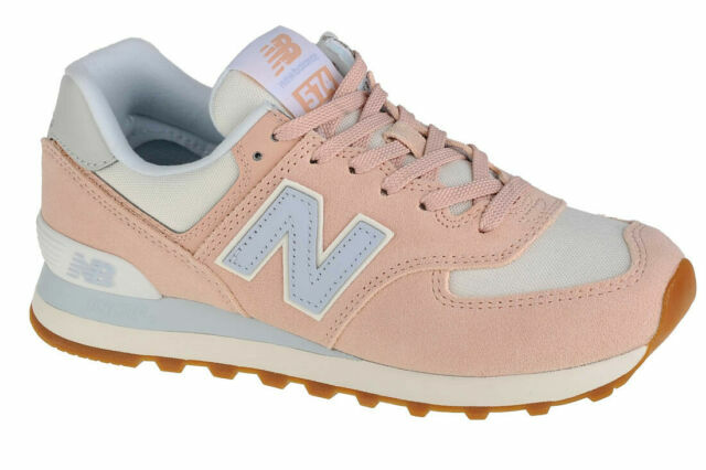 Size 8 - New Balance 574 Tencel - Rose 