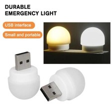 .USB Plug Lamp Mini LED Night Light Power Bank Charging Lights 2025Book HOTUS