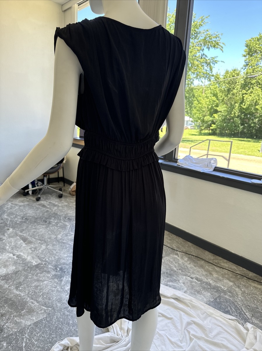H&M Black Sleeveless Fit n Flare Dress 6 | eBay H&M Black Sleeveless Fit n Flare Dress 6 | eBay