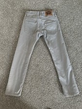 Boys Levi 511 Grey Slim Size 10 Regular worn once