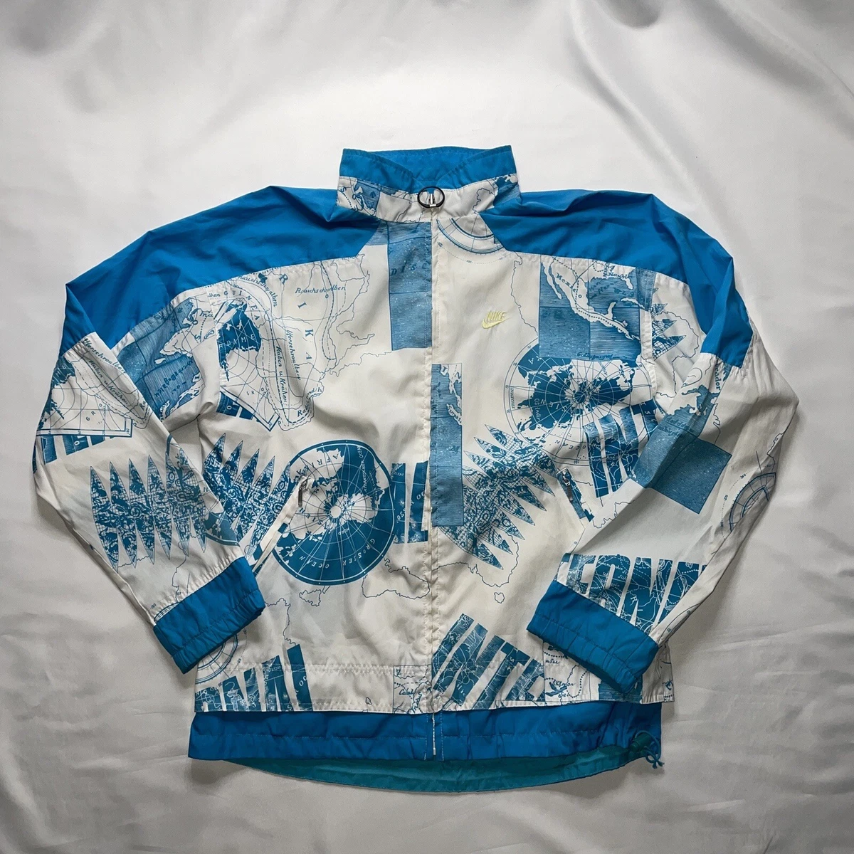 Vintage 90s Nike International Full Zip Windbreaker Jacket