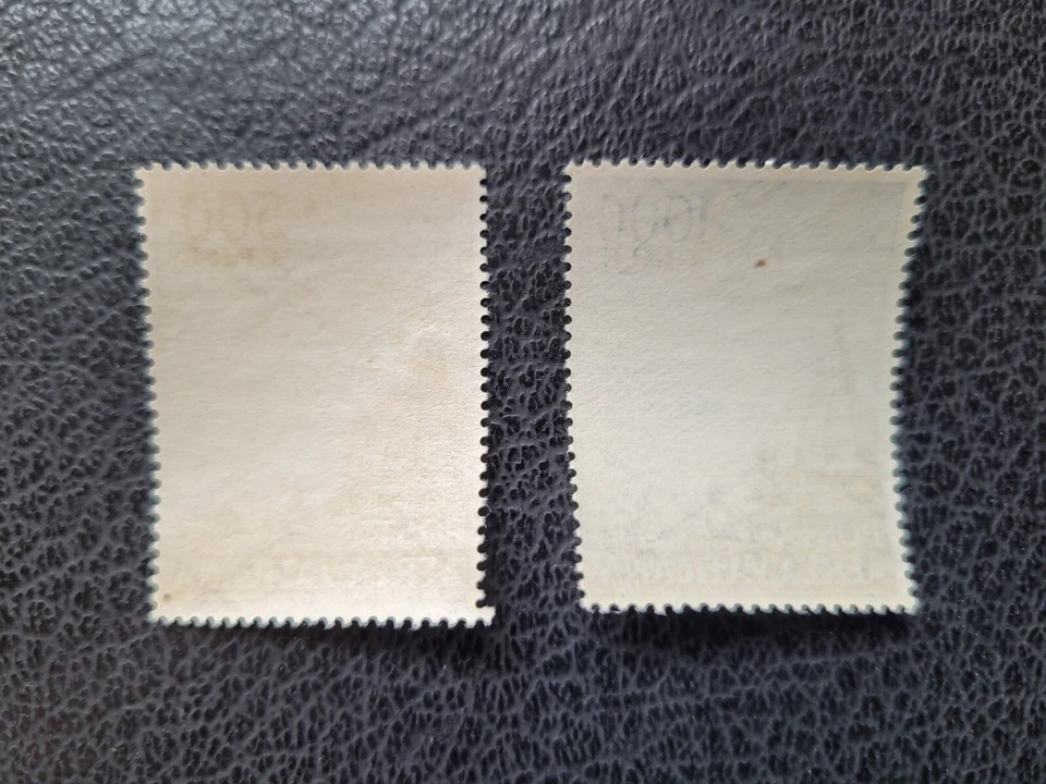 Ciudad del Vaticano #C22-23 MNH, 1953 "Basílica" correos aéreos, Scott valor de catálogo $ 140,00 Foto 2 de 2