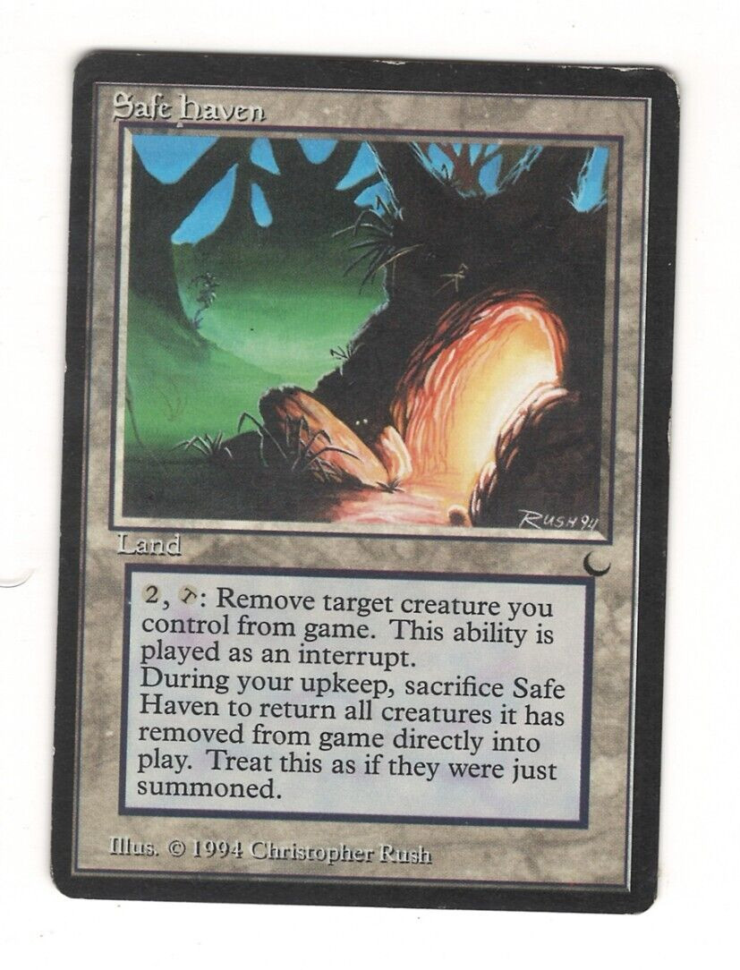 MtG - Safe Haven - The Dark - x1 card - LP