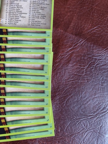 HARRY POTTER, SORCERER'S STONE - Complete VINTAGE Set Of 28 cards 2001 WOTC - Picture 15 of 18