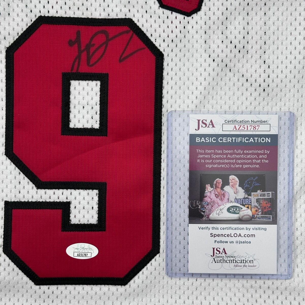 Pro Cut Luol Deng Chicago Bulls Jersey 52 +4 Nike Autograph Pro Cut Luol Deng Chicago Bulls Jersey 52 +4 Nike Autograph