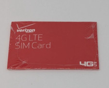 LOT of 6 - Verizon 4G LTE Micro SIM Card DFILLSIM3FF-D Brand New Sealed 
