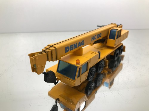 NZG MODELLE 240 DEMAG HC130 MOBILE HYDRAULIC CRANE -YELLOW 1:50- GOOD - V89 - Picture 2 of 9