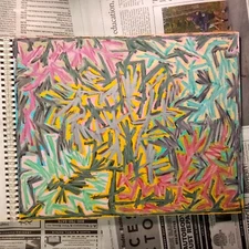 Drawing 11X14" Oil Pastel on Paper