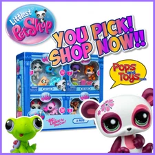 Littlest Pet Shop Pet Pairs Series 1 & 2 LPS G7 Bobble Sealed Box New YOU PICK