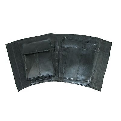 New CTM Leather Travel Security Ankle Wallet