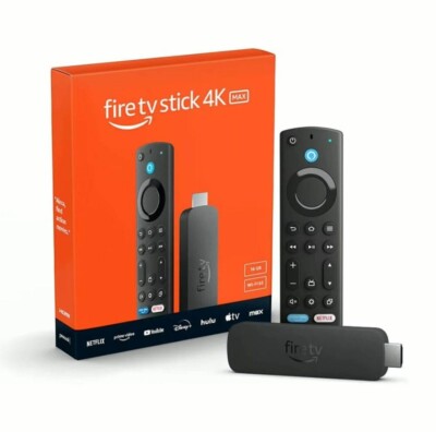 Amazon Fire TV Stick 4K Max Android 14 ATV Box Streaming Stick