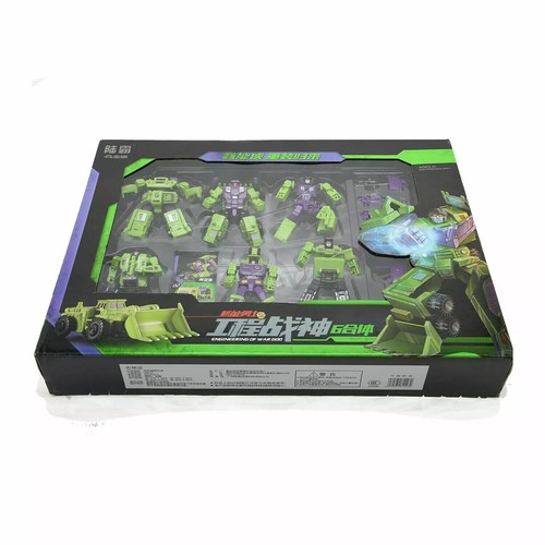 Transformers LUBO ENGINEERING OF WAR GOD DEVASTATOR Action Figure Toys Gift New - Picture 9 of 10
