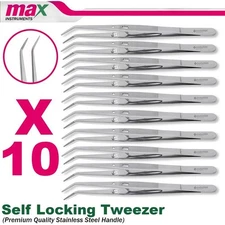 Surgical Self Locking Tweezer Cotton & Dressing Dental London College Forceps CE