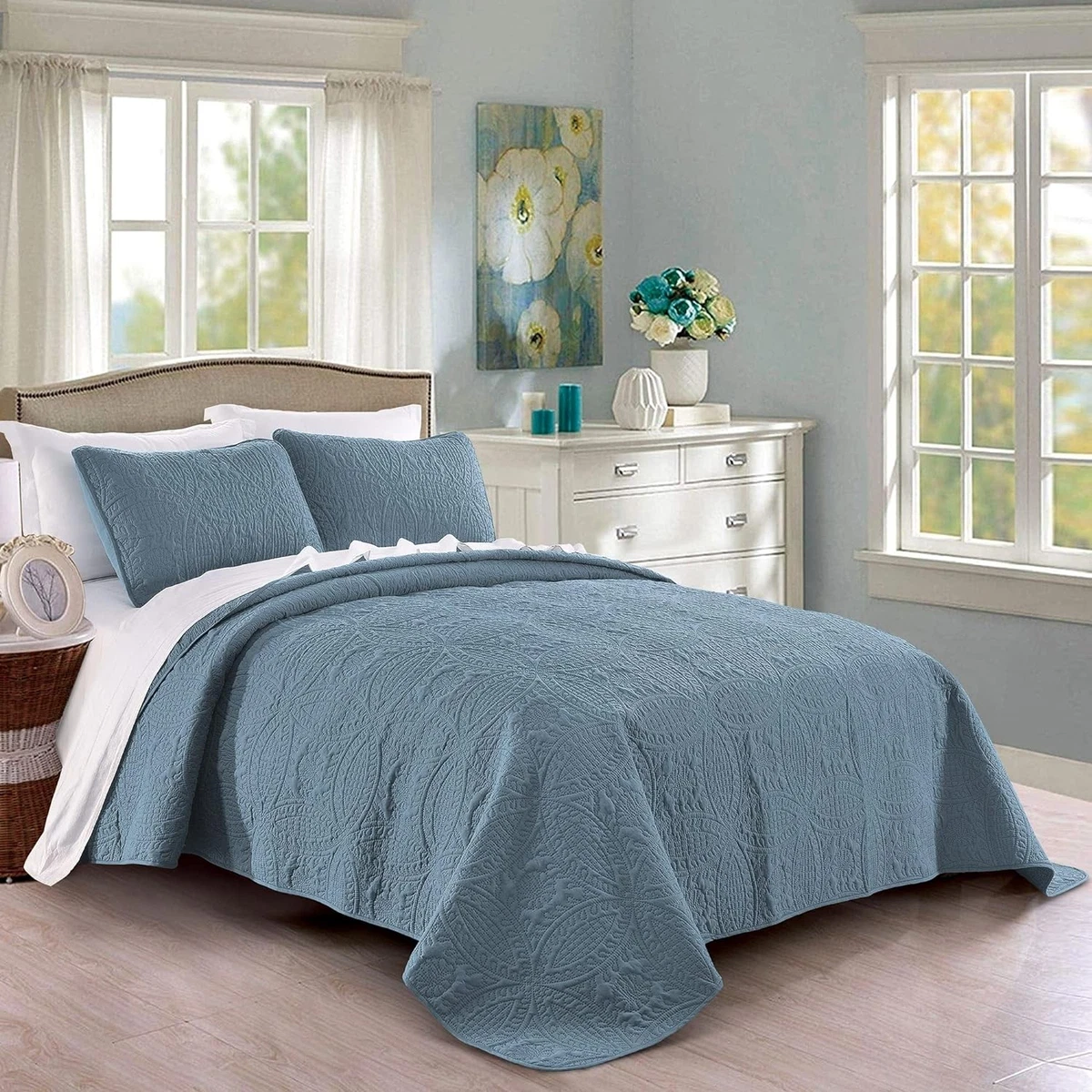 King King Blue Comforters & Bedding Sets for sale | eBay