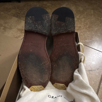 Grant Stone Men’s Traveler Penny Storm Gray Kudu Leather Loafer Traveller Penny Loafers in Storm Kudu : r/grantstoneboots main image 4