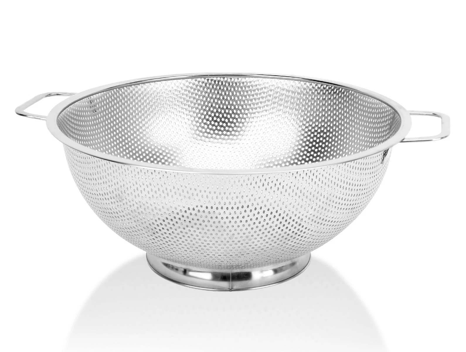 Colander for Kitchen, 4QT, Stainless Steel Colander Strainer with Handle for ...