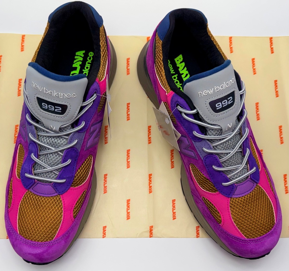 BAKLAVA x NEW BALANCE 992 MADE IN USA 