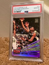 1993 Stadium Club Anfernee Hardaway Beam Team Card PSA 10 #23 LOW POP NEW CASE