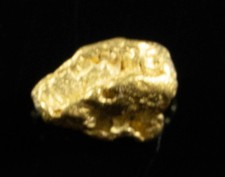 #764 Natural Gold Nugget Australian .42 Grams Genuine