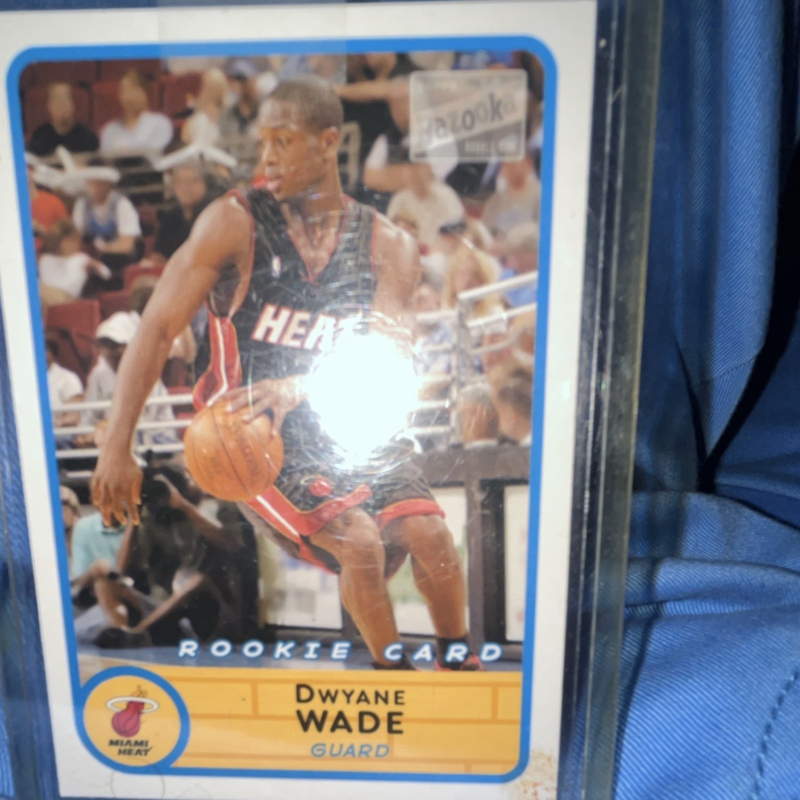 Topps 2003-04 Bazooka Rookie Dwyane Wade #252 Miami Heat NBA Basketball Card