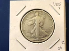 1935 S Walking Liberty 50c