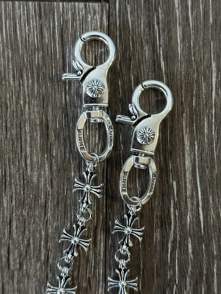 Joyería Cartera Cadena Cromo Accesorio Gótico/Punk Cadena Acero Inoxidable Foto 2 de 4