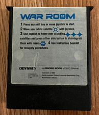 War Room ColecoVision Video Game Cartridge, 1983. By Probe 2000
