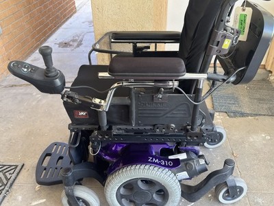 Quickie Power Chair ZM-310 Zippie 15x18 Adjustable 17x18 | eBay