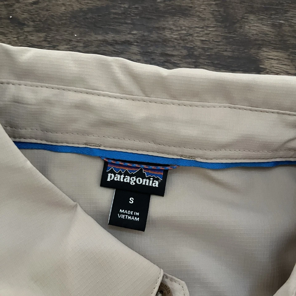 Camisa Patagonia Manga Larga Sol Patrol Talla Pequeña 54253 Pesca Exterior Ventilada Foto 2 de 4