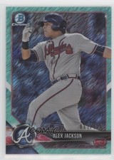 2018 Bowman Chrome Prospects Aqua Shimmer Refractor /125 Alex Jackson #BCP9 08jk