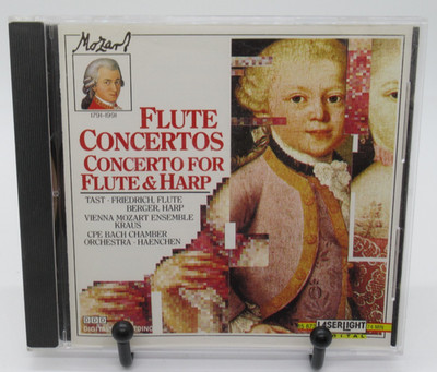 HANS FRIEDRICH - MOZART: FLUTE CONCERTOS NOS. 1 & 2 MUSIC CD, ANGELICA BERGER