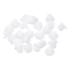 26 Pcs Silicone Hole Plug, Clear Fit for Bottle Pipes 5-5.5mm Inner Diameter