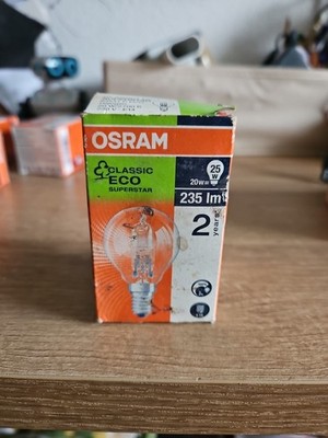 OSRAM CLASSIC Eco Superstar HALOGEN 20W=25W E14 TROPFENLAMPE 230V 64541 A LAMPE