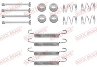 ZubehöRsatz Feststellbremsbacken Quick Brake 105-0711 FüR Vectra Opel J96 Saab 2