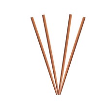 2 Sets of Wooden Hair Sticks Chopsticks Traditional Hair Pins for Buns Tan