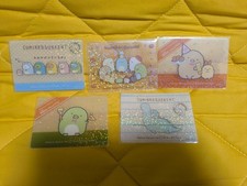 Set of 5 Hokka Hokka Tei x Sumikko Gurashi 45th anniversary special clear card 2